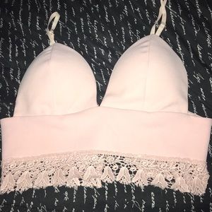 Light Pink Crop Top